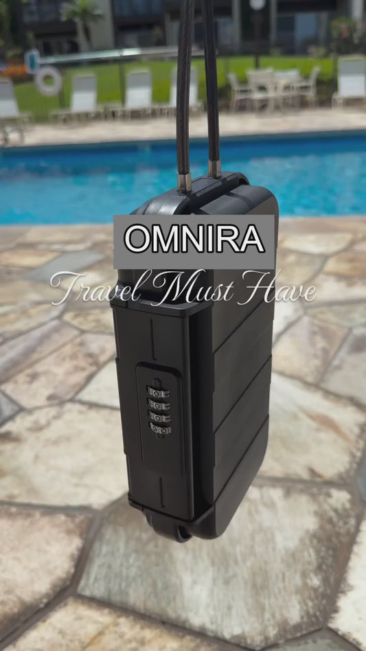 Fashionable Portable Lock Box – Detachable & Secure with Password